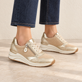 Saville Wedge Casual Trainers