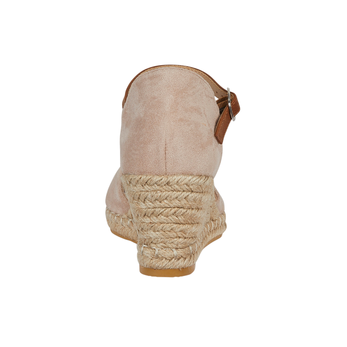 Taffeta Espadrille Wedge Sandals