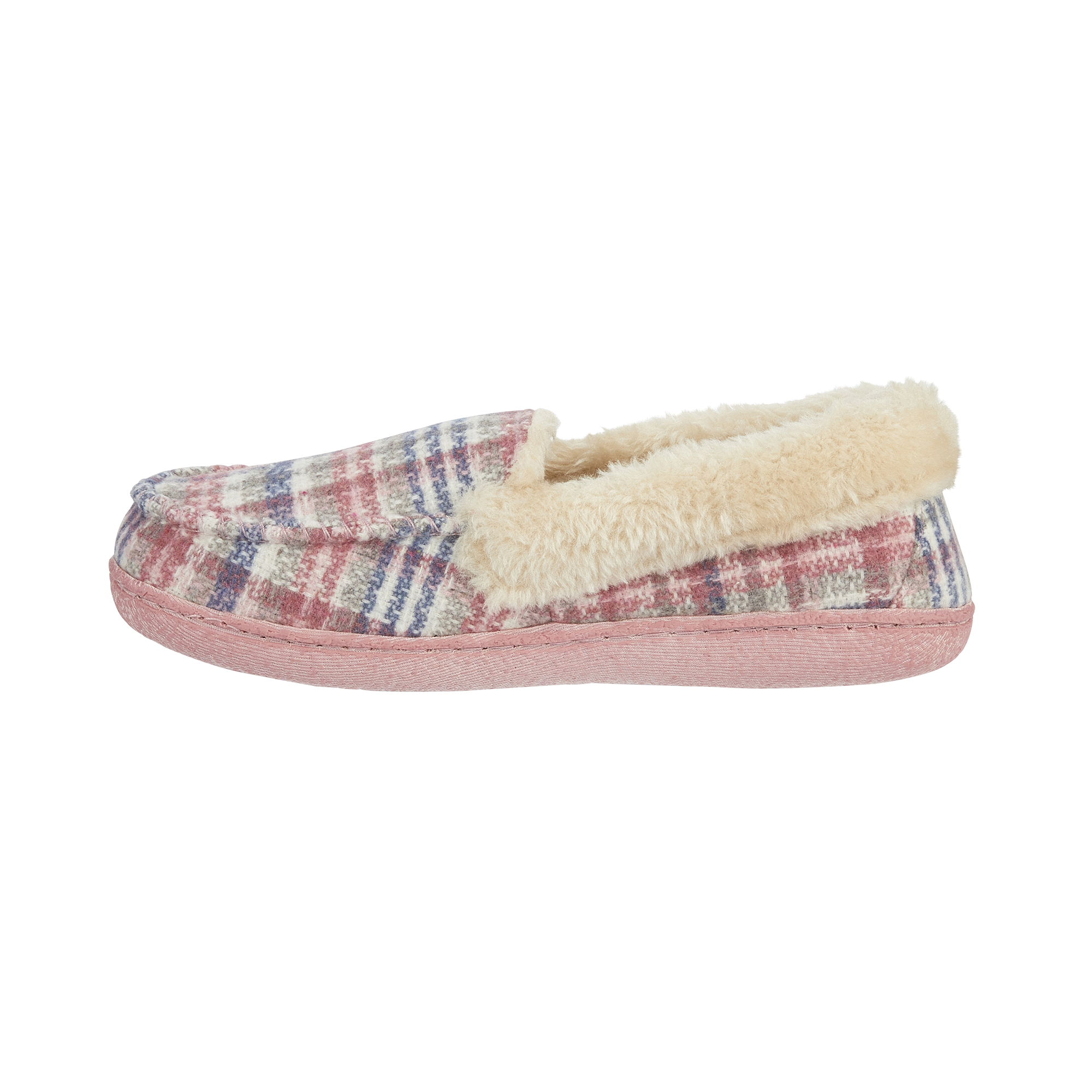 Thistle Tartan Moccasin Slippers
