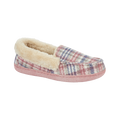 Thistle Tartan Moccasin Slippers