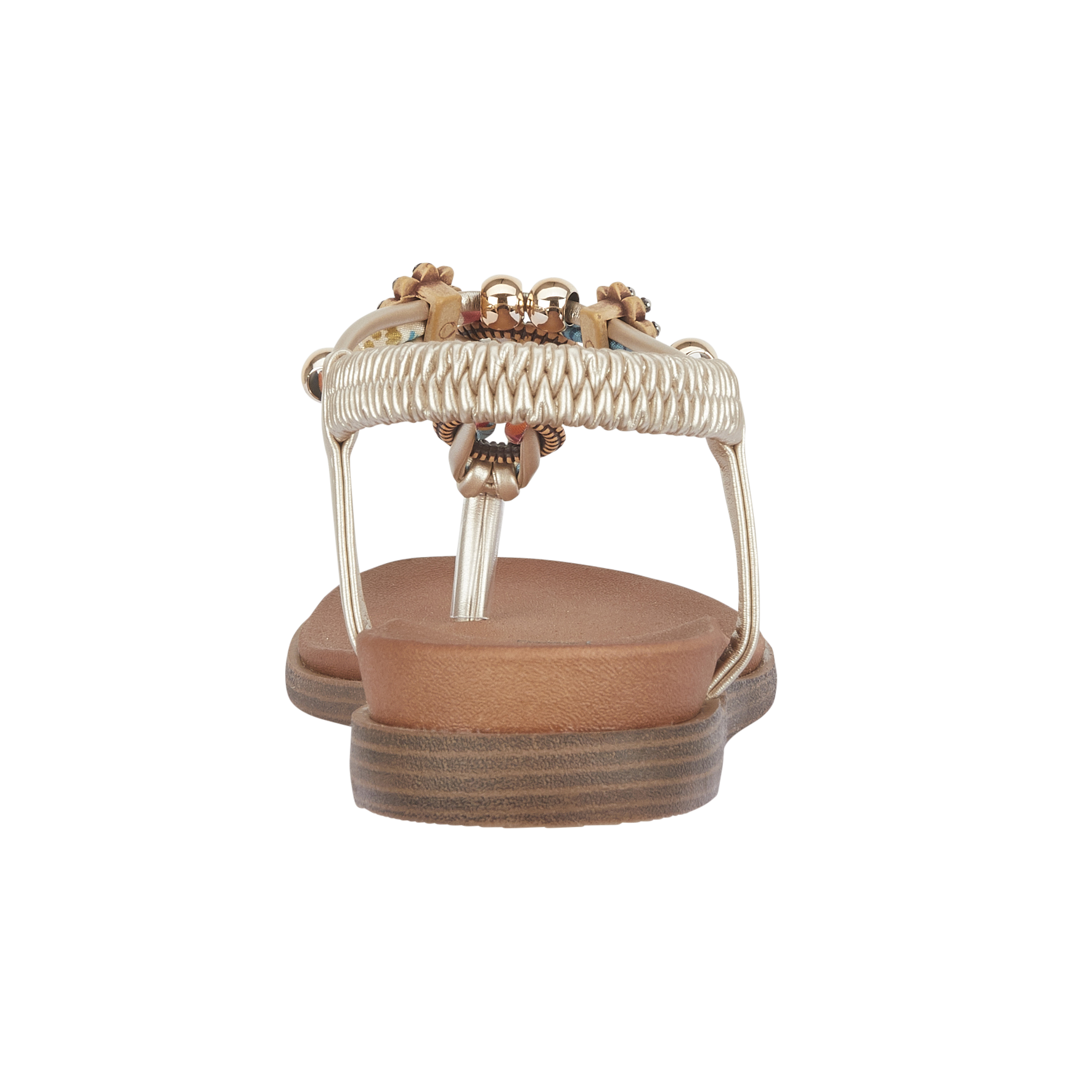 Tunisia Elasticated Toe Post Sandals