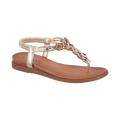 Tunisia Elasticated Toe Post Sandals