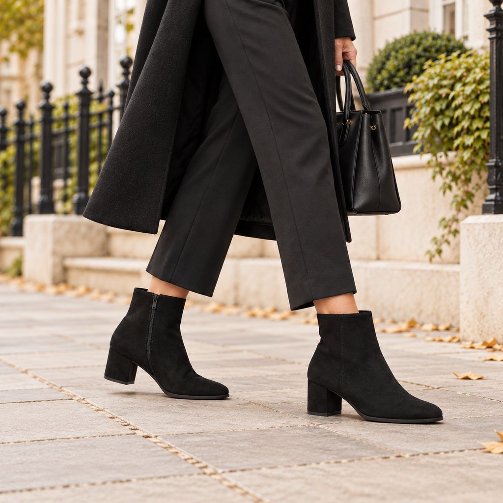 Tanya Heeled Ankle Boot
