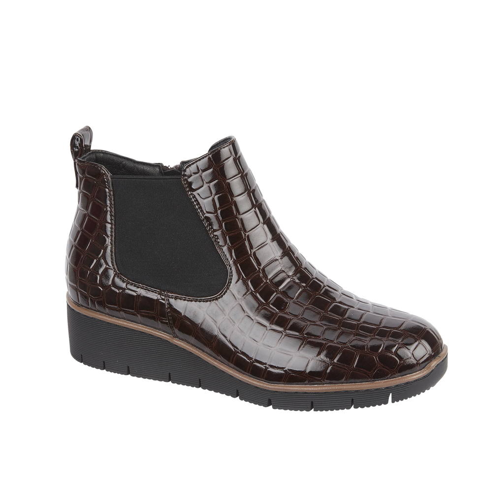 Walnut Ankle Boots