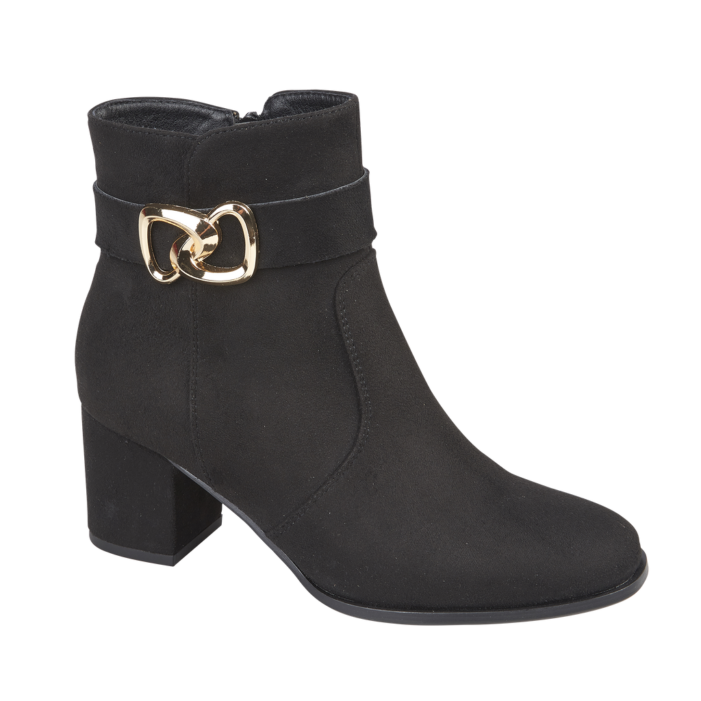 Yvette Heeled Ankle Boots