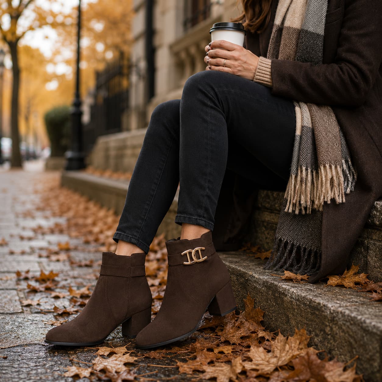 Zelda Heeled Ankle Boots