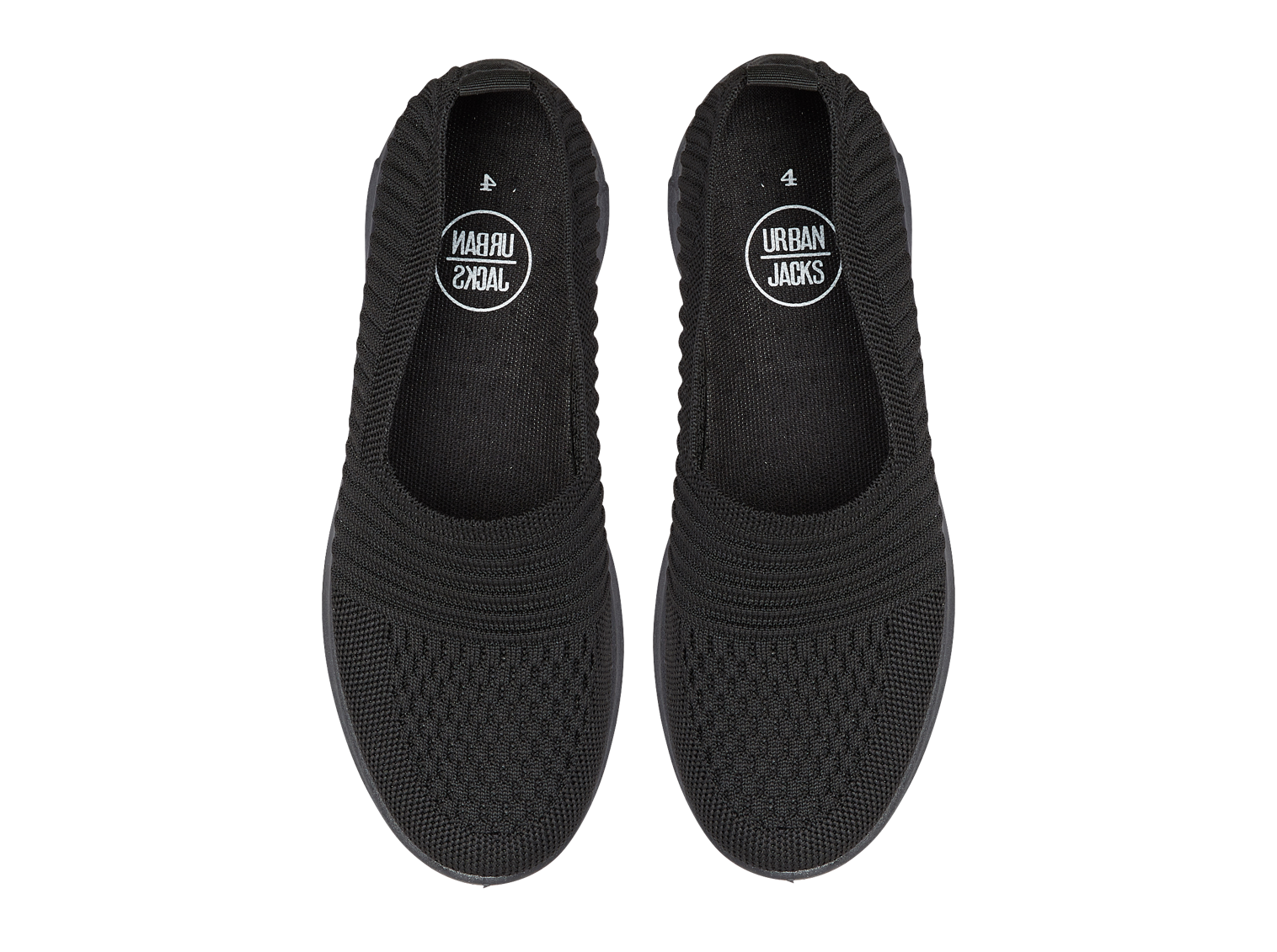 Rum Lightweight Knitted Slip On Shoes