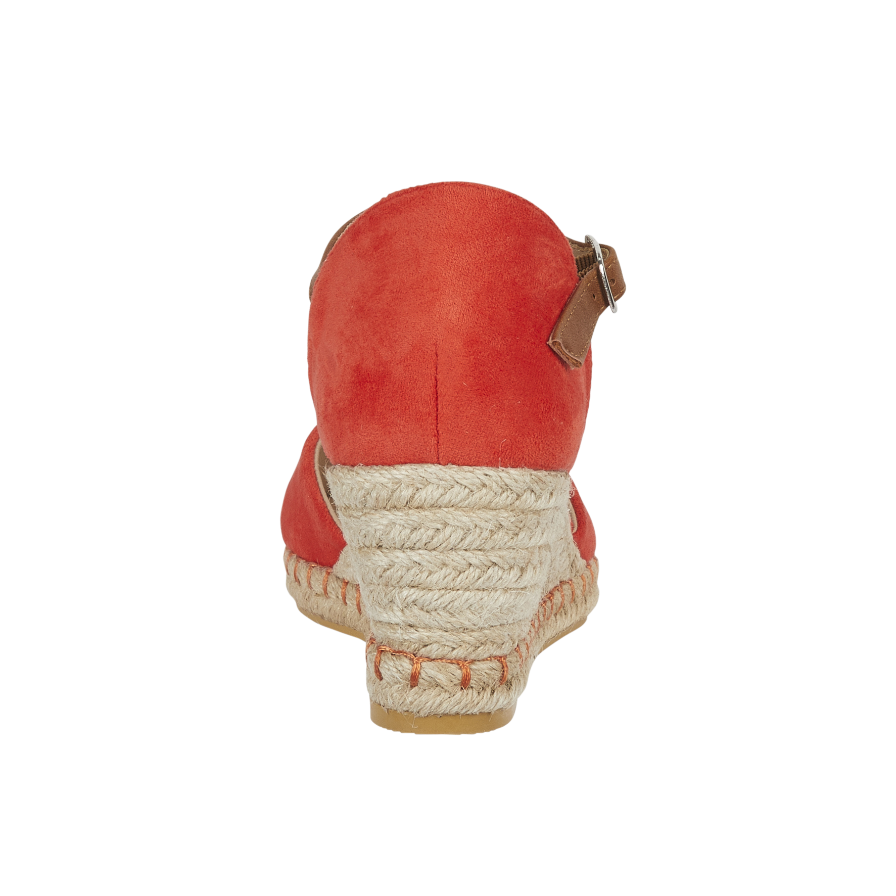 Taffeta Espadrille Wedge Sandals