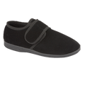 Zak Corduroy Touch Fastening Slippers